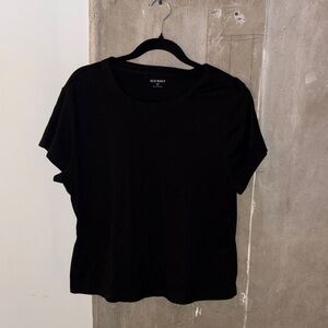 Old Navy Women's Classic Black Short Sleeve Tee